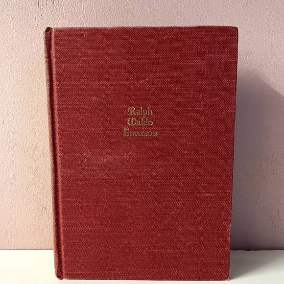 Vintage The Works of Ralph Waldo Emerson Hardcover Book GUC - Picture 5 of 12